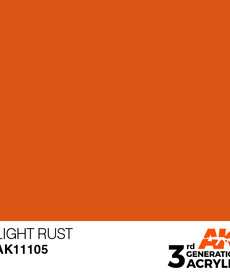 AK Interactive AK11105 3G Acrylic Light Rust 17ml