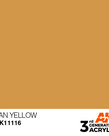 AK Interactive AK11116 3G Acrylic Tan Yellow 17ml