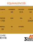 AK Interactive AK11118 3G Acrylic Ochre 17ml