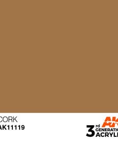 AK Interactive AK11119 3G Acrylic Cork 17ml