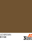 AK Interactive AK11120 3G Acrylic Mud Brown 17ml