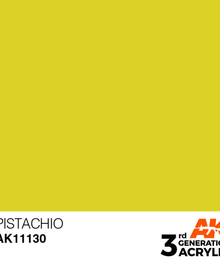 AK Interactive AK11130 3G Acrylic Pistachio 17ml