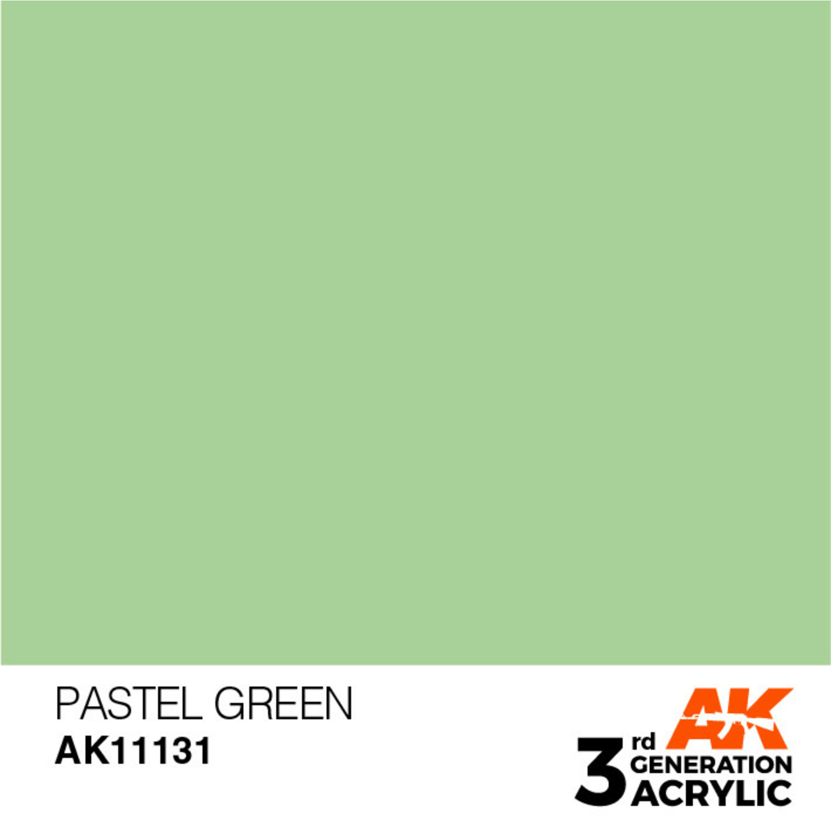AK Interactive AK11131 3G Acrylic Pastel Green 17ml
