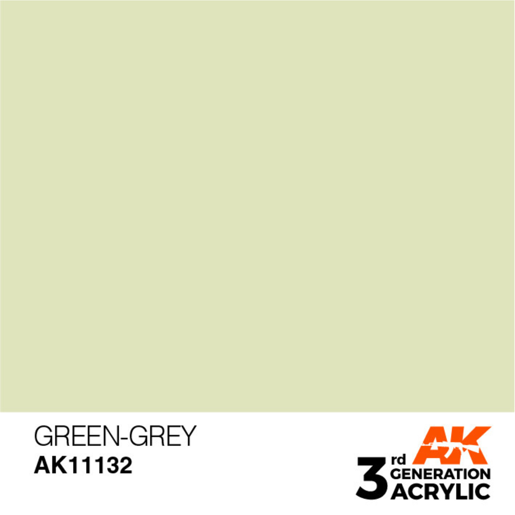 AK Interactive AK11132 3G Acrylic Green-Grey 17ml