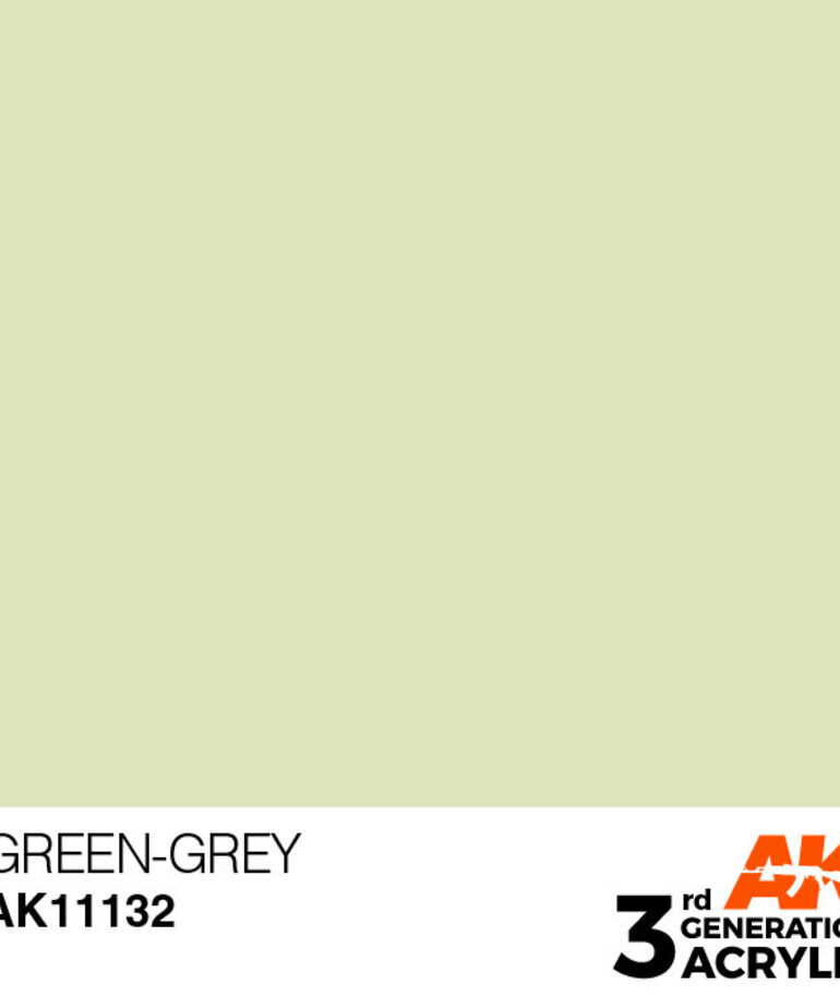 AK Interactive AK11132 3G Acrylic Green-Grey 17ml