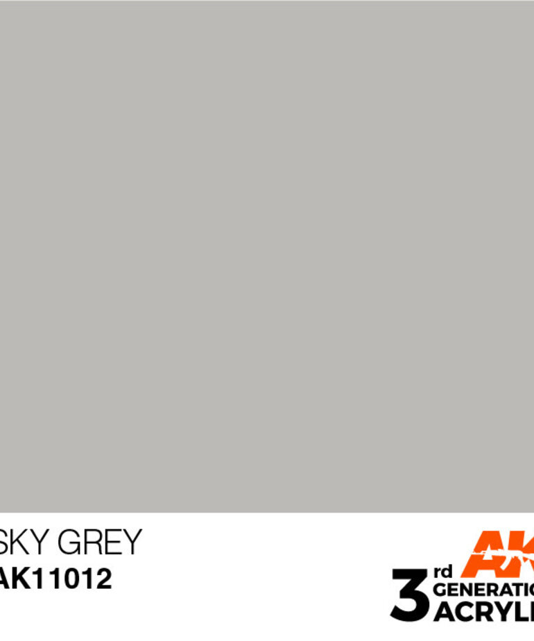 AK Interactive AK11012 3G Acrylic Sky Grey 17ml