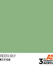 AK Interactive AK11134 3G Acrylic Green Sky 17ml