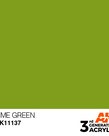 AK Interactive AK11137 3G Acrylic Lime Green 17ml