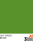 AK Interactive AK11141 3G Acrylic Light Green 17ml