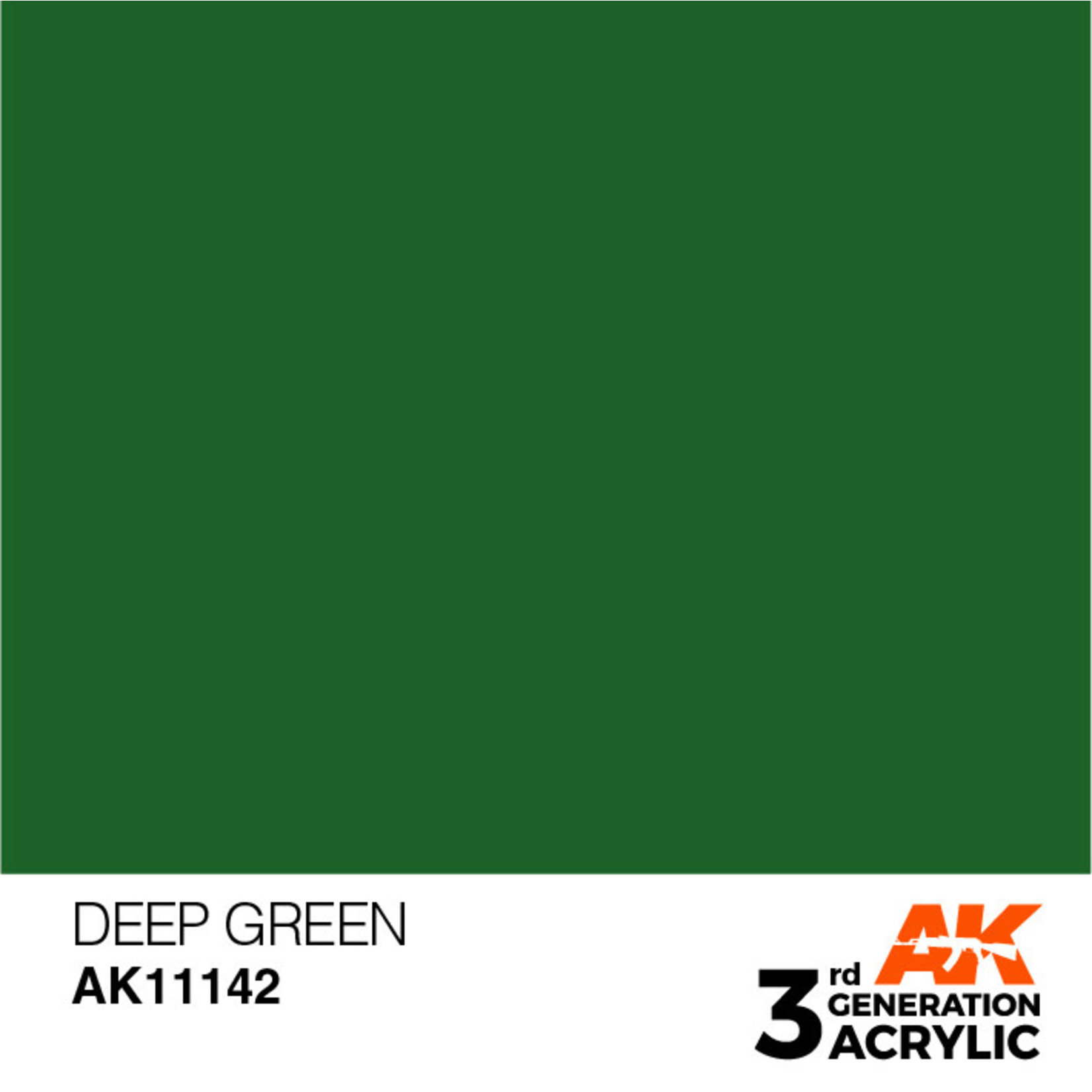 AK Interactive AK11142 3G Acrylic Deep Green 17ml