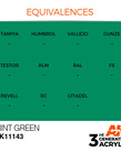 AK Interactive AK11143 3G Acrylic Mint Green 17ml