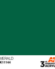 AK Interactive AK11144 3G Acrylic Emerald 17ml