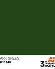 AK Interactive AK11146 3G Acrylic Dark Green 17ml