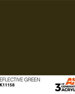 AK Interactive AK11158 3G Acrylic Reflective Green 17ml