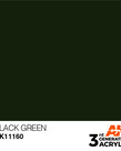 AK Interactive AK11160 3G Acrylic Black Green 17ml
