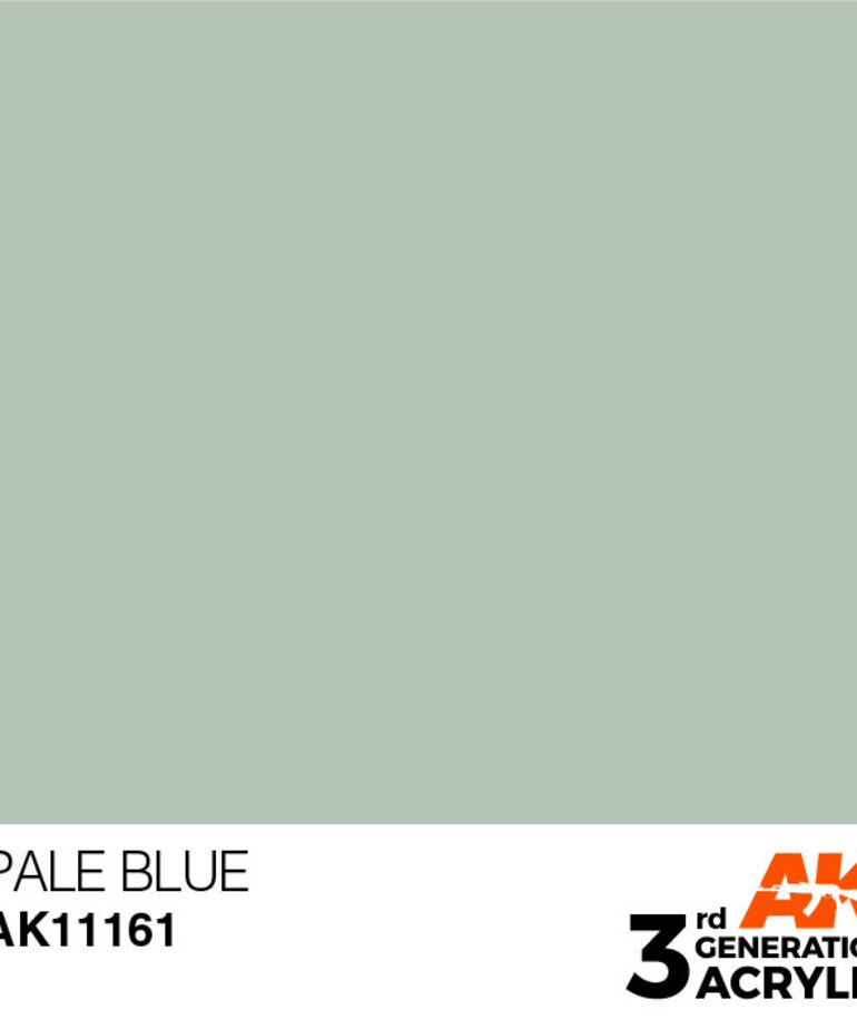 AK Interactive AK11161 3G Acrylic Pale Blue 17ml