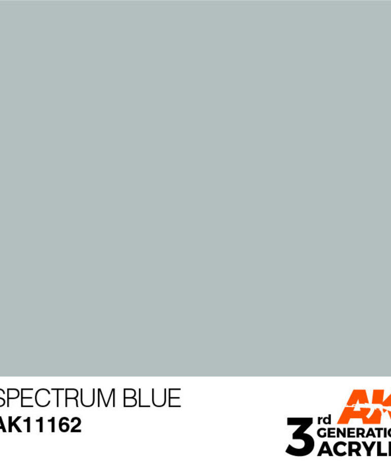 AK Interactive AK11162 3G Acrylic Spectrum Blue 17ml