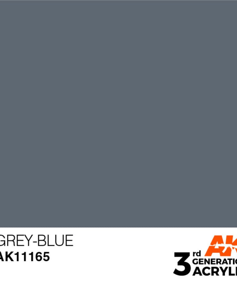 AK Interactive AK11165 3G Acrylic Grey-Blue 17ml