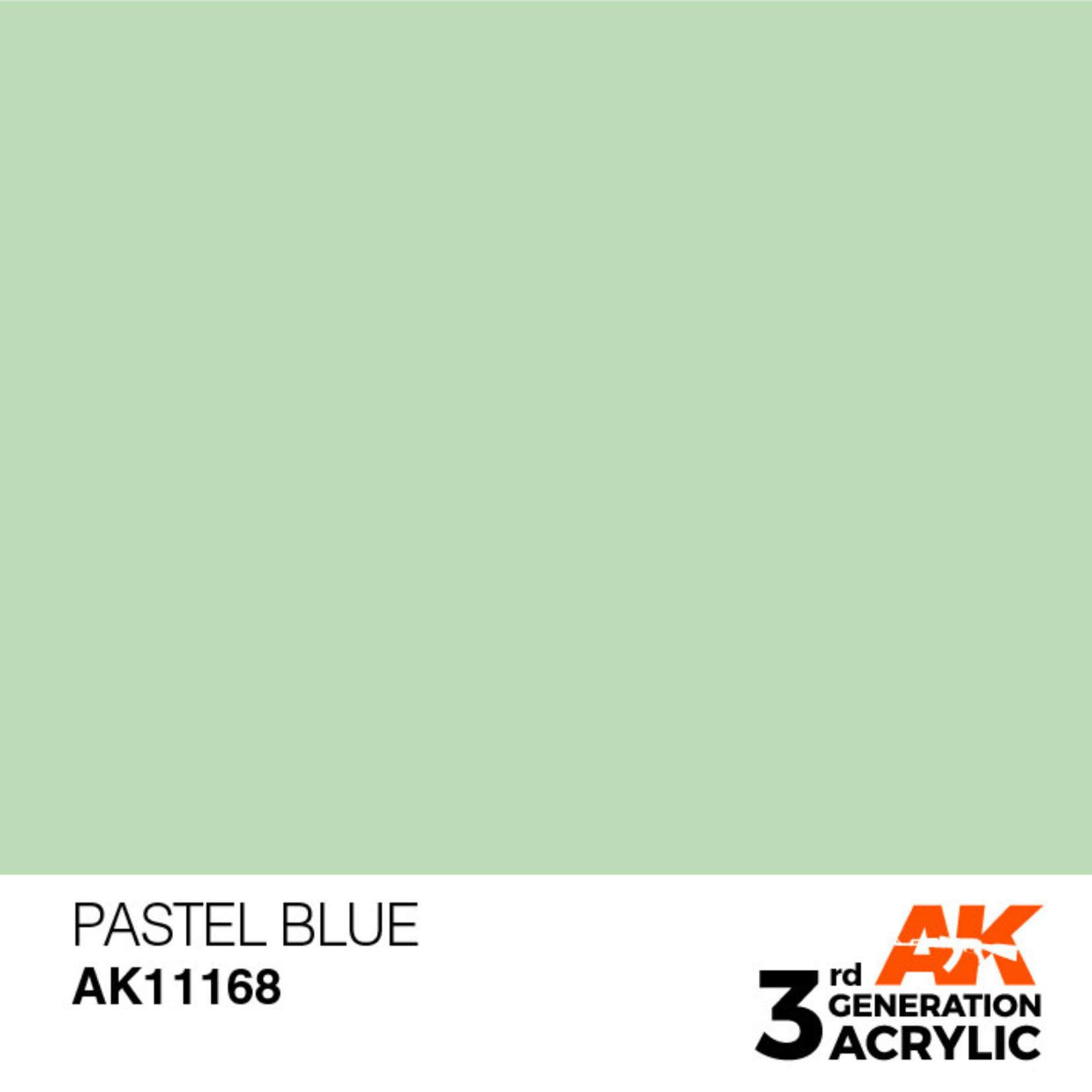 AK Interactive AK11168 3G Acrylic Pastel Blue 17ml