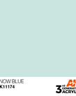 AK Interactive AK11174 3G Acrylic Snow Blue 17ml