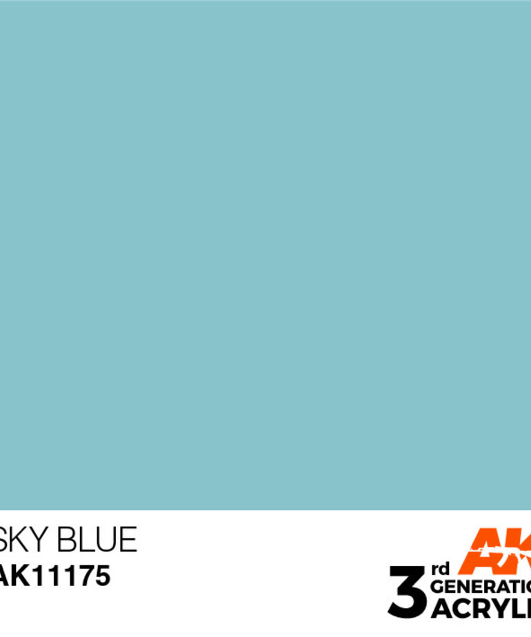 AK Interactive AK11175 3G Acrylic Sky Blue 17ml