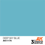AK Interactive AK11176 3G Acrylic Deep Sky Blue 17ml
