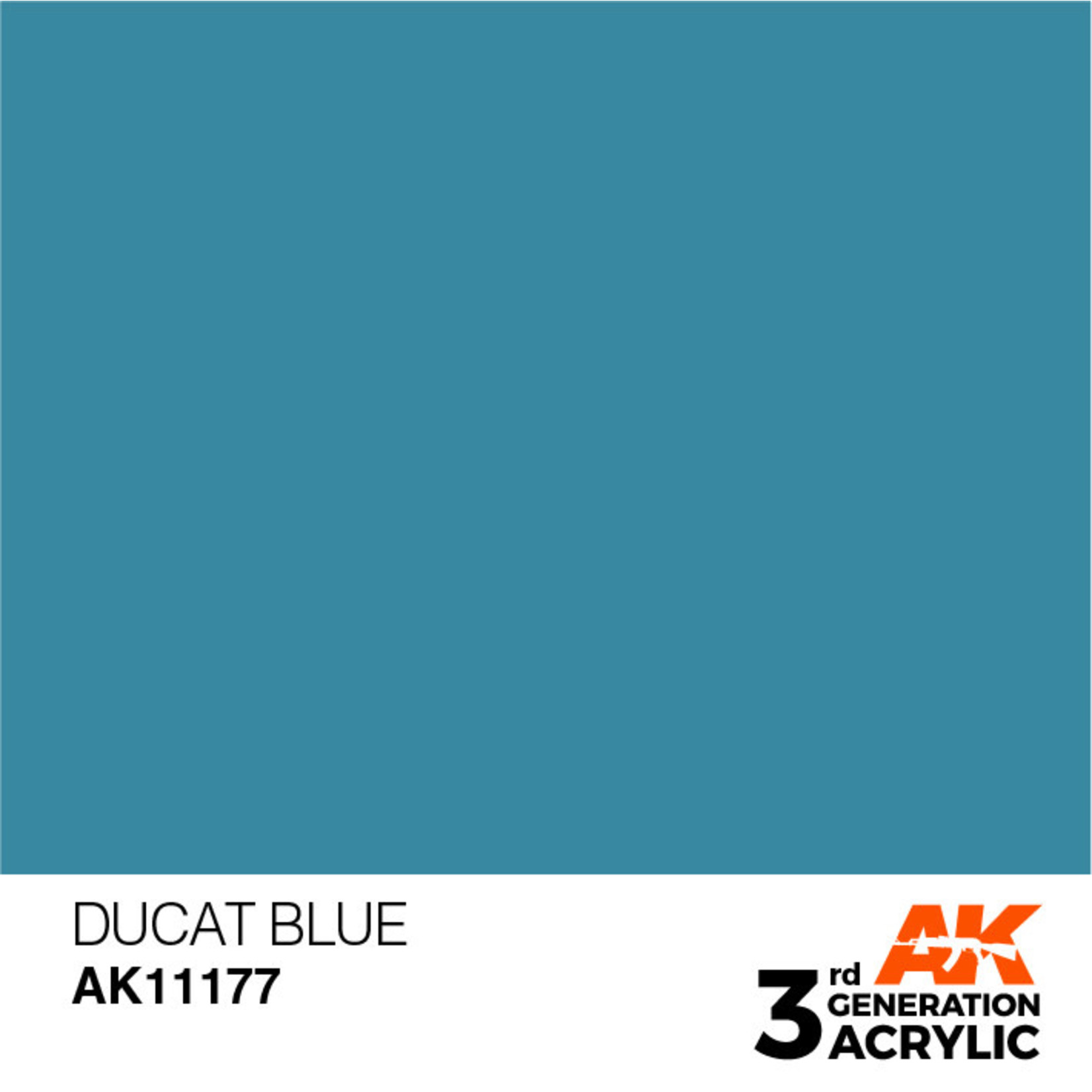 AK Interactive AK11177 3G Acrylic Ducat Blue 17ml