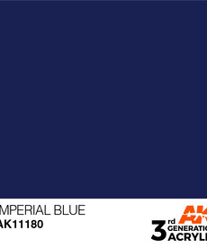 AK Interactive AK11180 3G Acrylic Imperial Blue 17ml