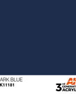 AK Interactive AK11181 3G Acrylic Dark Blue 17ml