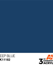 AK Interactive AK11182 3G Acrylic Deep Blue 17ml