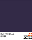 AK Interactive AK11183 3G Acrylic Amethyst Blue 17ml