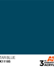 AK Interactive AK11185 3G Acrylic Star Blue 17ml