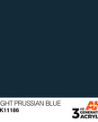 AK Interactive AK11186 3G Acrylic Light Prussian Blue 17ml