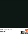 AK Interactive AK11190 3G Acrylic Dark Sea Blue 17ml