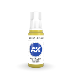 AK Interactive AK11192 3G Acrylic Metallic Old Gold 17ml