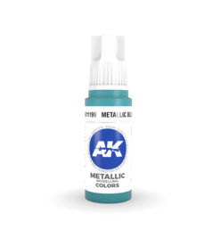 AK Interactive AK11199 3G Acrylic Metallic Blue 17ml