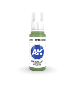 AK Interactive AK11205 3G Acrylic Metallic Green 17ml