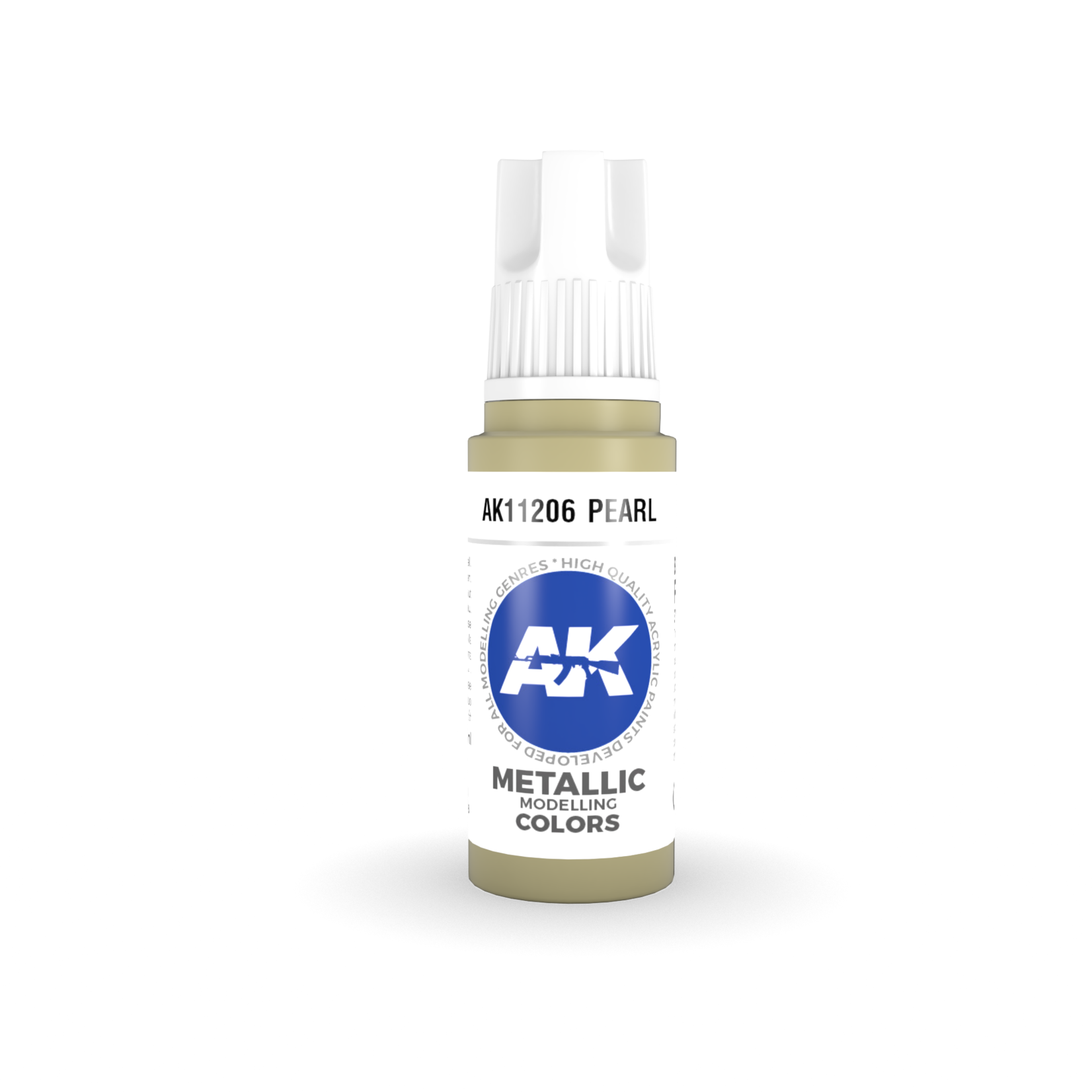 AK Interactive AK11206 3G Acrylic Metallic Pearl 17ml