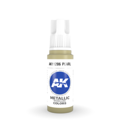 AK Interactive AK11206 3G Acrylic Metallic Pearl 17ml