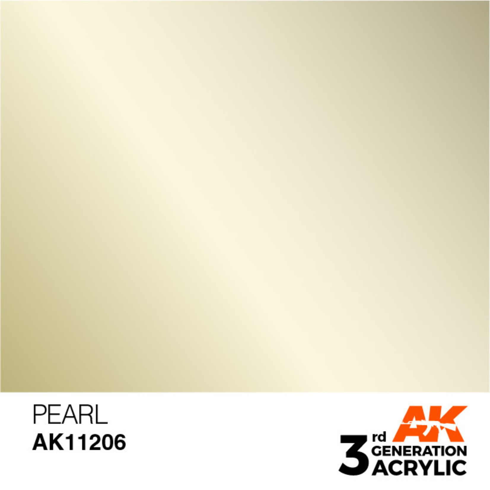 AK Interactive AK11206 3G Acrylic Metallic Pearl 17ml