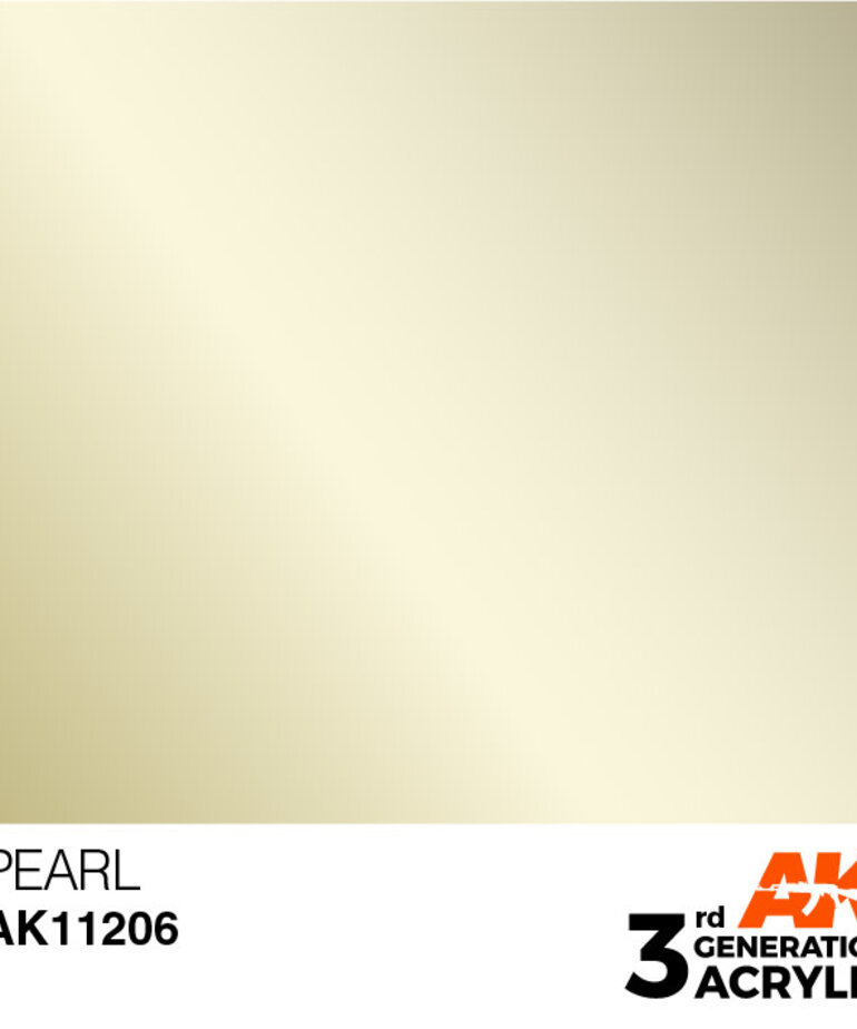 AK Interactive AK11206 3G Acrylic Metallic Pearl 17ml