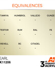 AK Interactive AK11206 3G Acrylic Metallic Pearl 17ml AK Interactive AK11206 3G Acrylic Metallic Pearl 17ml