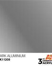 AK Interactive AK11208 3G Acrylic Metallic Dark Aluminium 17ml