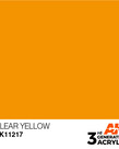 AK Interactive AK11217 3G Acrylic Clear Yellow 17ml