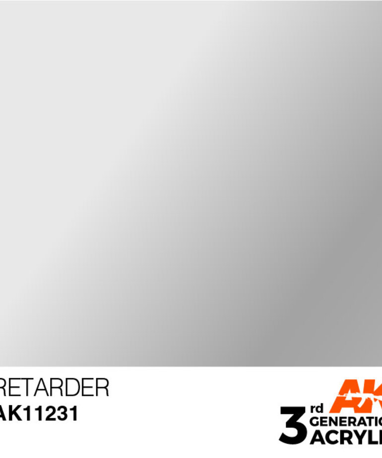 AK Interactive AK11231 3G Acrylic Auxiliary Retarder 17ml