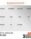 AK Interactive AK11232 3G Acrylic Auxiliary Metal Medium 17ml AK Interactive AK11232 3G Acrylic Auxiliary Metal Medium 17ml