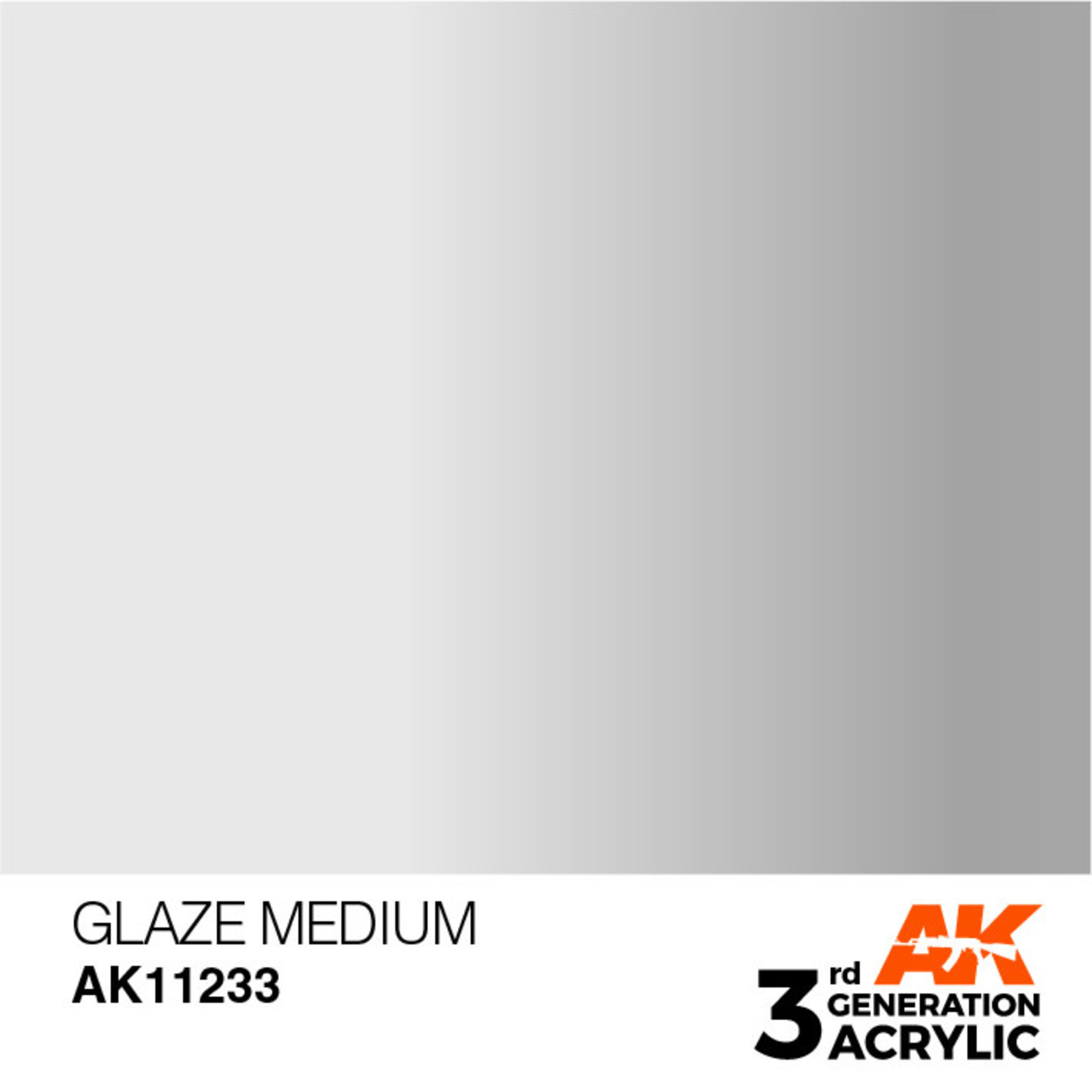 AK Interactive AK11233 3G Acrylic Auxiliary Glaze Medium 17ml