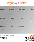 AK Interactive AK11234 3G Acrylic Auxiliary Matte Medium 17ml
