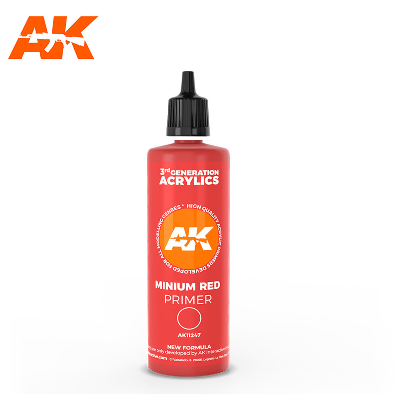 AK Interactive AK11247 Auxiliary Primer Minium Red 100ml