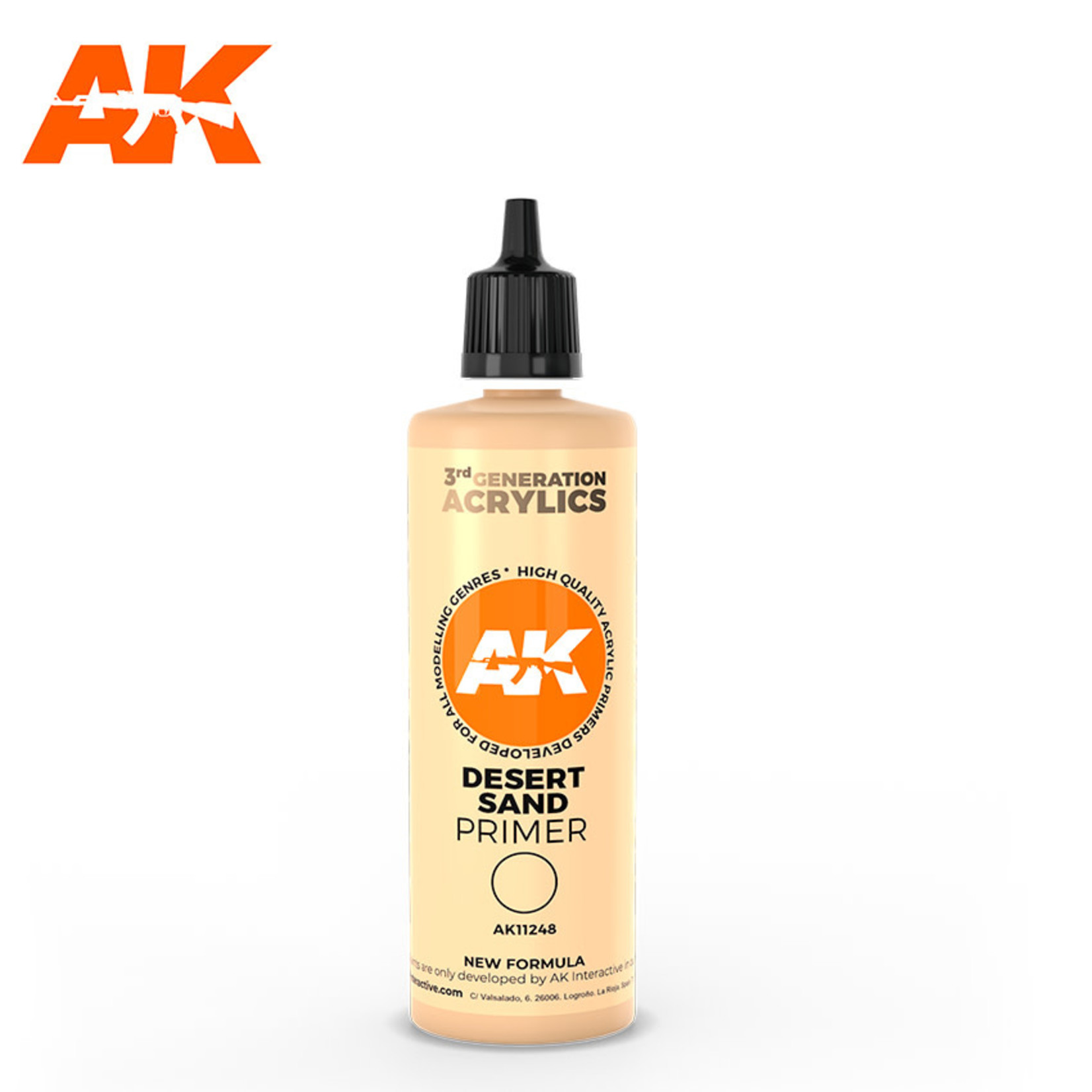 AK Interactive AK11248 Auxiliary Primer Desert Sand 100ml